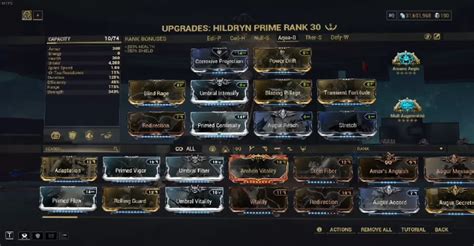 hildryn prime build|hildryn prime steel path build.